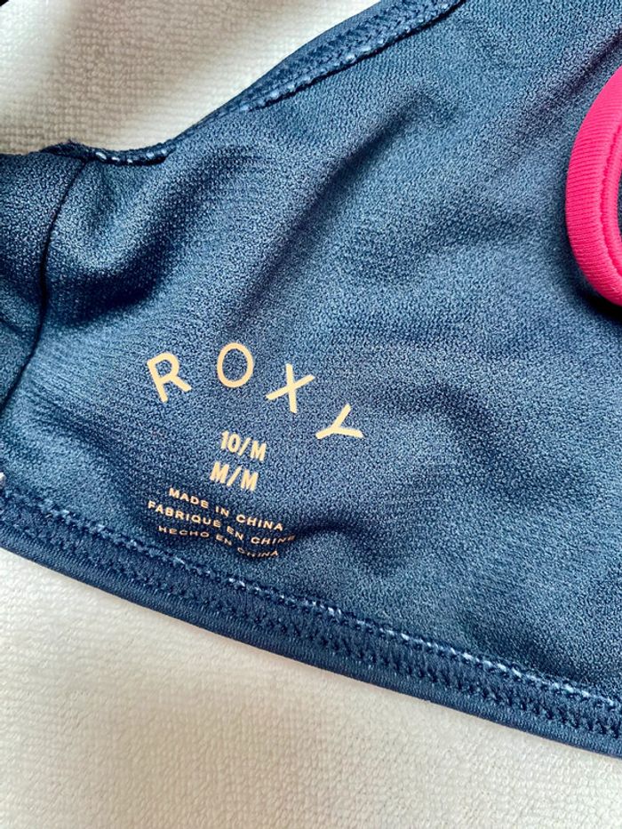 Maillot deux pièces 10 ans Roxy brassière et slip - photo numéro 3
