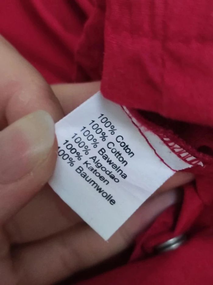 Chemise tee-shirt 2 en 1 rouge bordeaux beige rayure rayé Petit Pirate - photo numéro 6