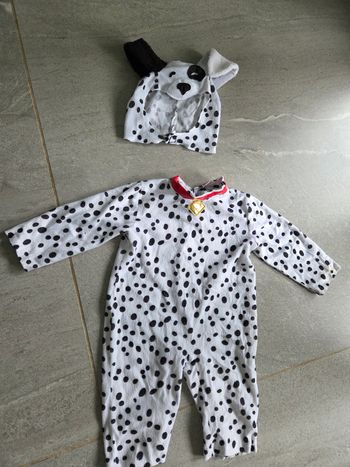 Déguisement costume carnaval chien dalmatien