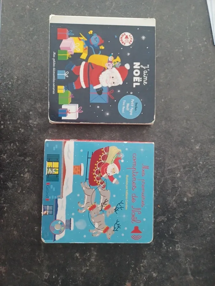 Livres musicales Noël