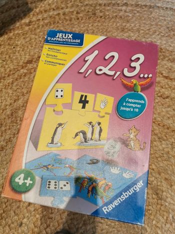 Jeu apprentissage chiffres 1 à 10 avec des doigts ravensburger