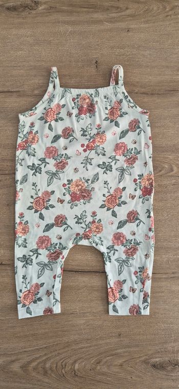 Combinaison fleurie H&M 9-12 mois 🌸