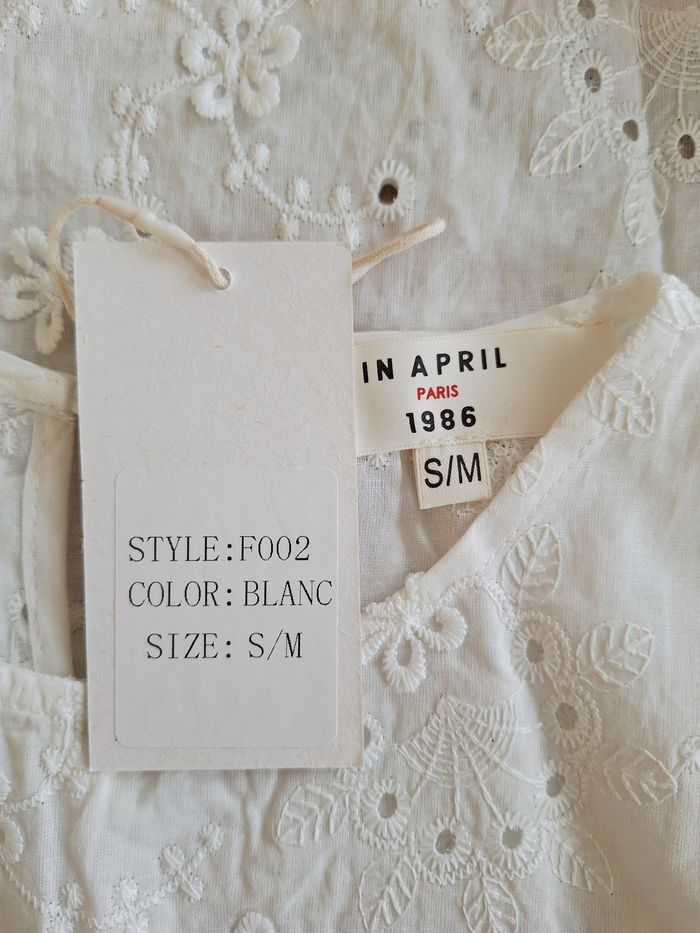 Blouse taille S/M marque In April 1986 - photo numéro 5