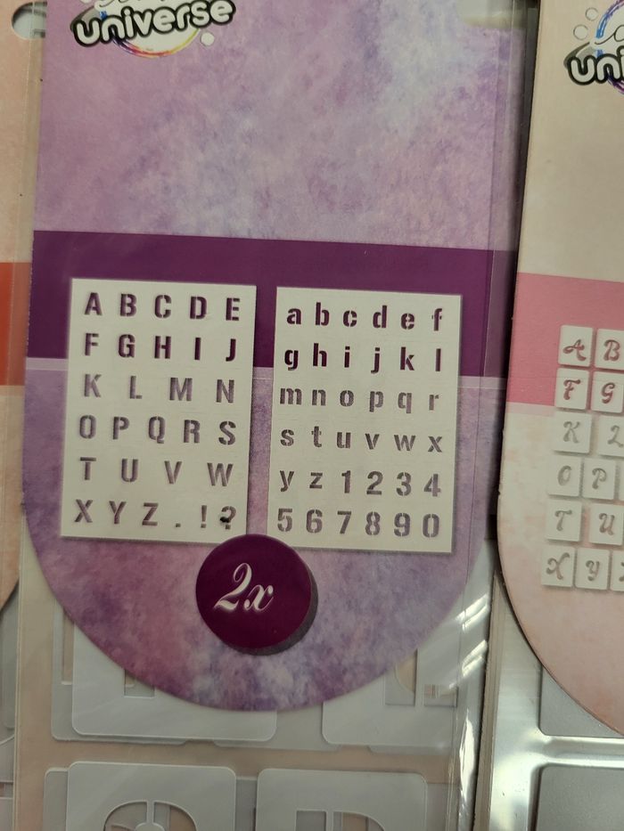 Lots de stencils
