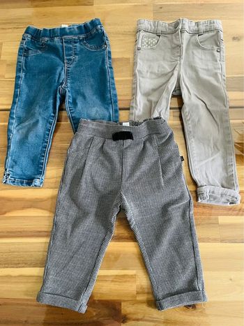 Lot 3 pantalons