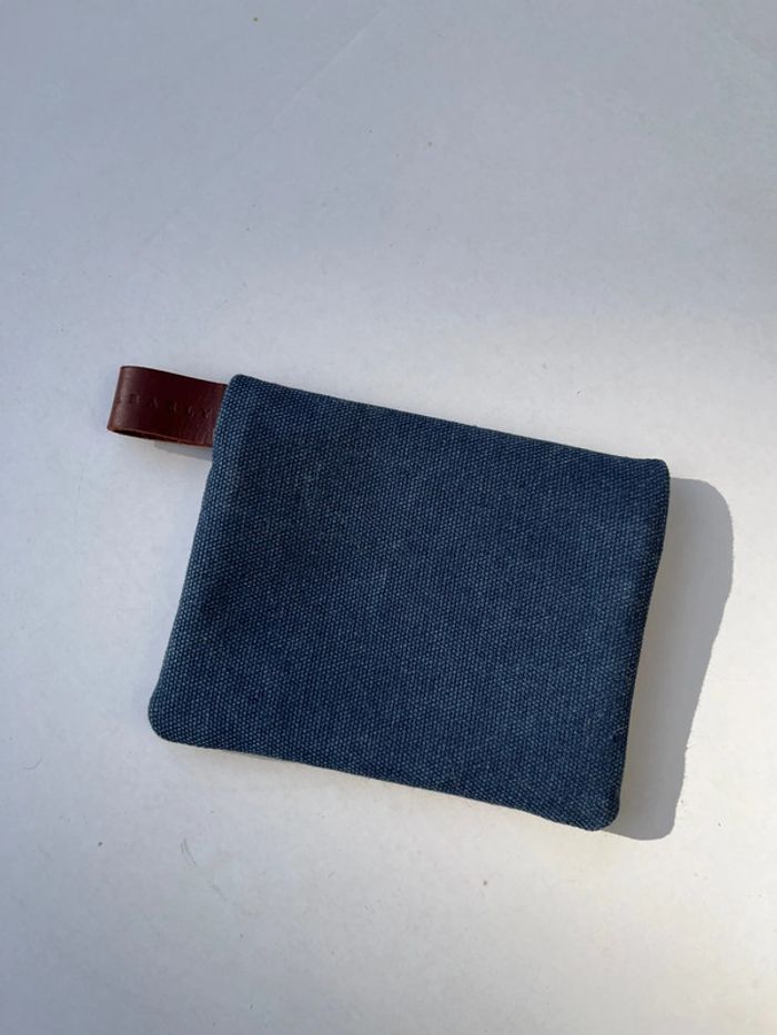 Lot de 2 : porte-monnaie et porte-clés style marin - photo numéro 3