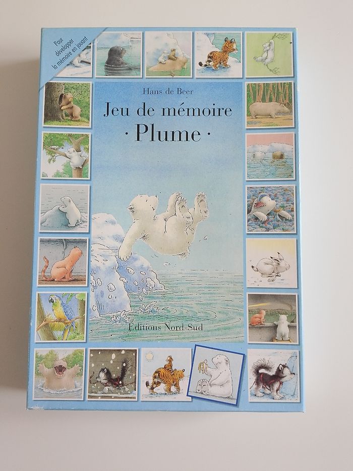 Jeu de mémoire plume éditions nord sud complet