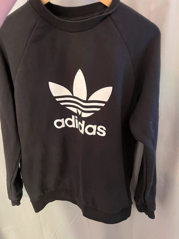 Pull adidas noir - photo numéro 3