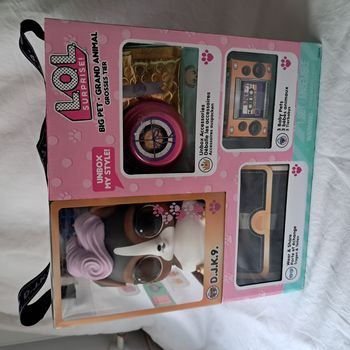 L.O.L lol Surprise Big pet Grand Animal chien D.J.K.9 MGA Neuf