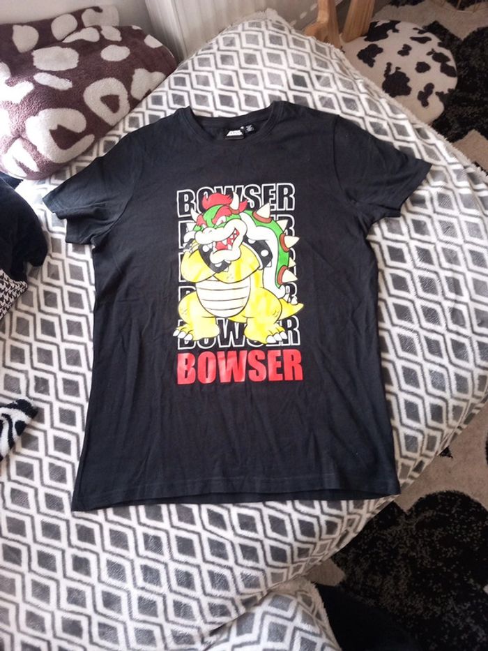 Tshirt bowser mario