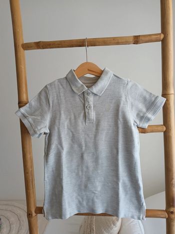 Polo gris clair Zara Kids 6 ans