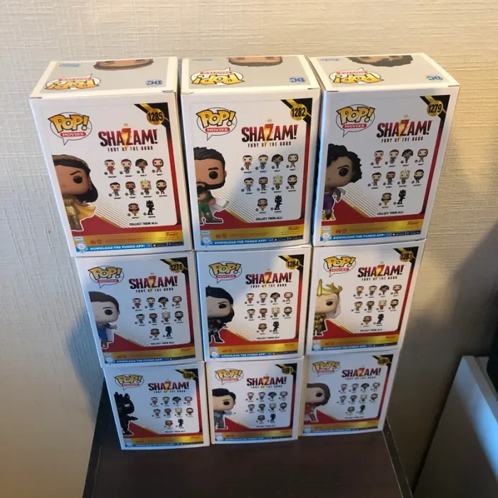 Lot de 9 funko pop shazam - photo numéro 5