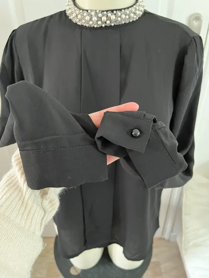 Blouse fluide et légèrement transparente - photo numéro 5