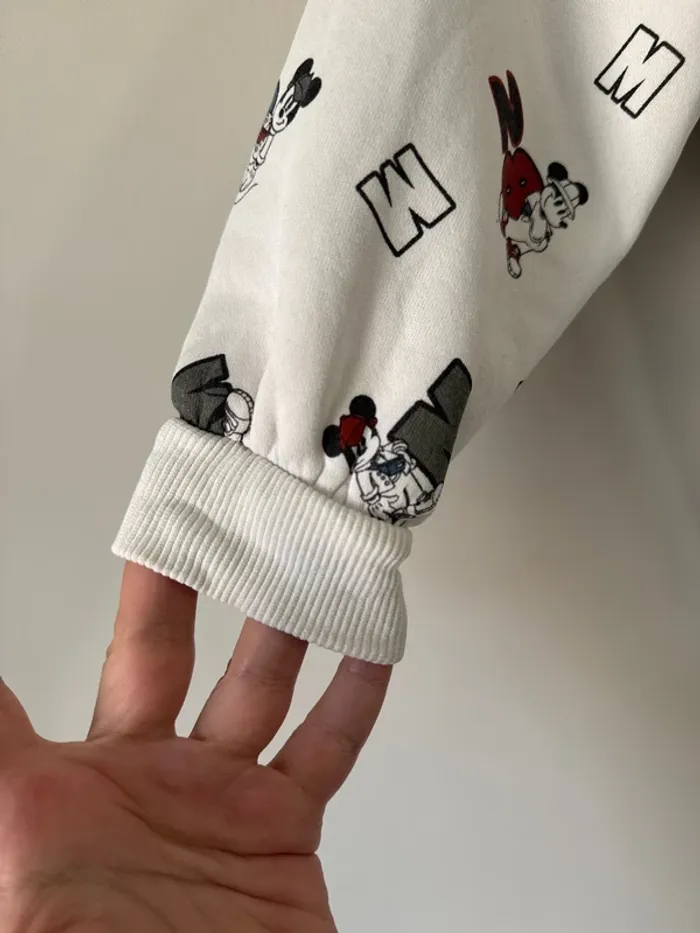 👕 Pull -sweat à capuche - orchestra Disney - Mickey - 4 ans - très bon état - photo numéro 7