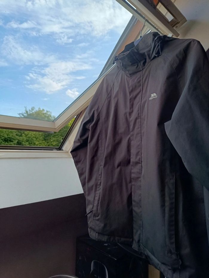 Imperméable trespass gris