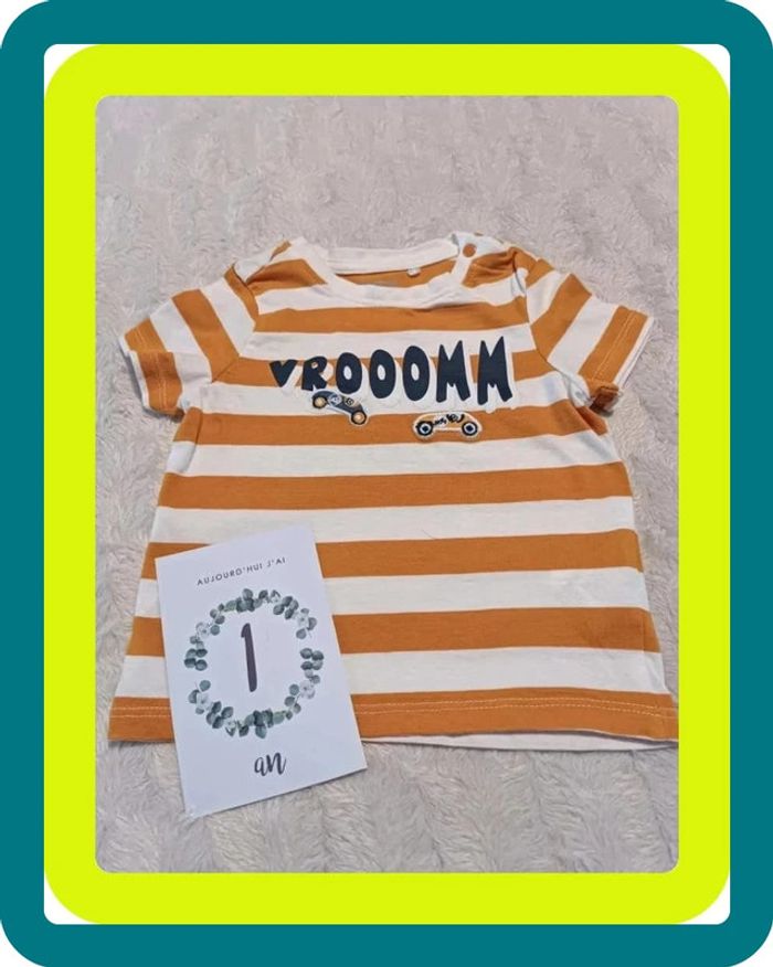 Tee shirt neuf taille 12mois