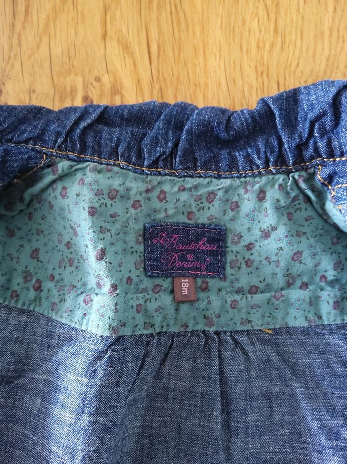 Veste légère en jean’s bleu - photo numéro 3