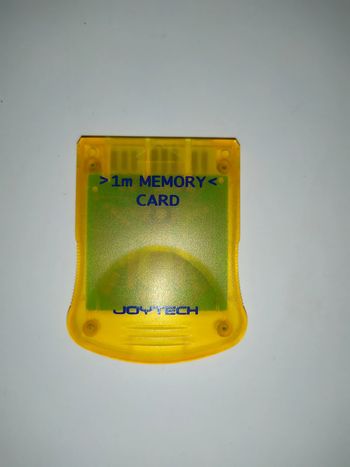 Accessoire Sony Playstation 1 PS1 psone 15 blocs 1Mb Joytech orange