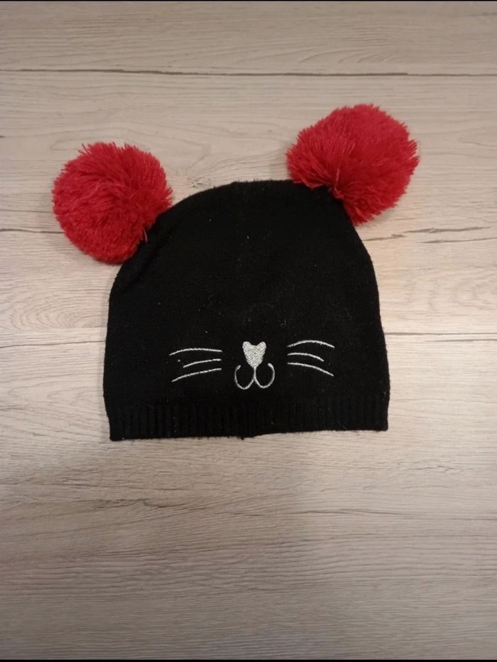 Bonnet chat 8/10 ans