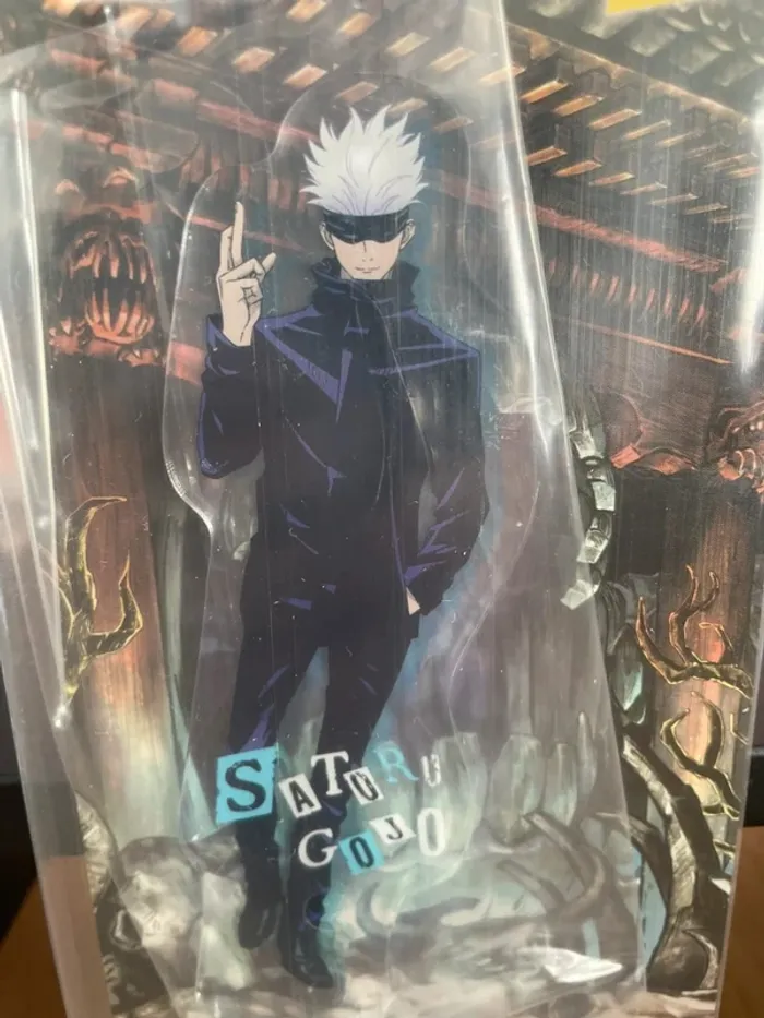 Jujutsu Kaisen – Stand acrylique Gojo Satoru Ichiban Kuji Lot F 13 cm - photo numéro 2
