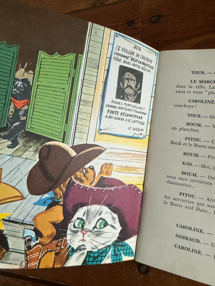 Caroline au Ranch Disques Ades Le petit ménestrel livre bd ancien vintage musique - photo numéro 5