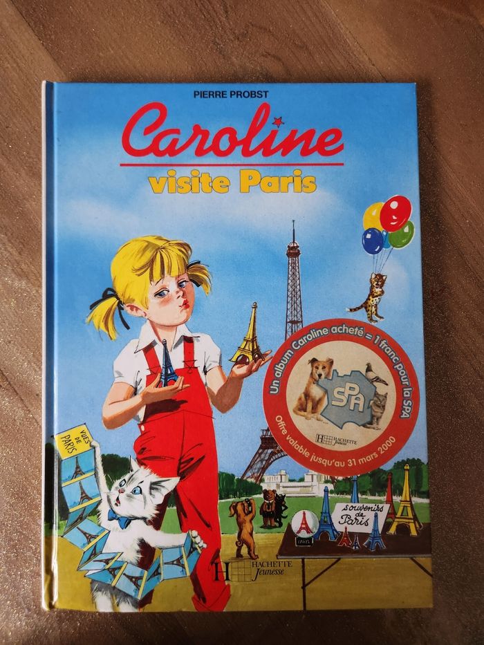 Livre enfant : Caroline visite Paris