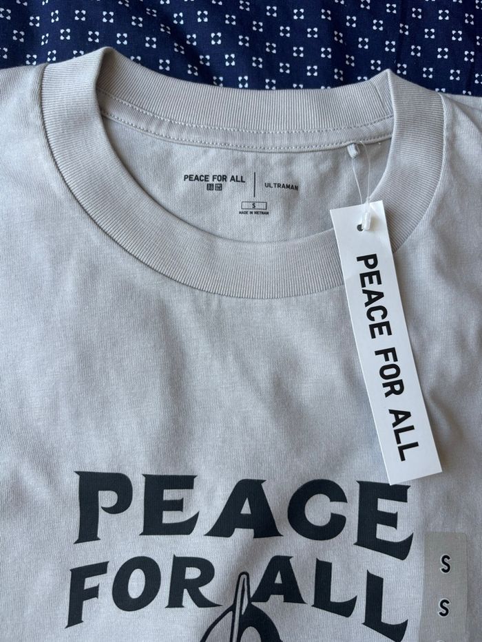 T shirt Uniqlo X Peace for All neuf S