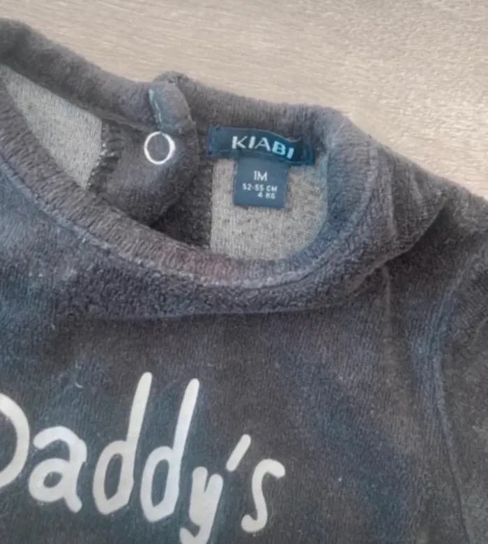 Lot 2 pyjamas 1 mois kiabi - photo numéro 7