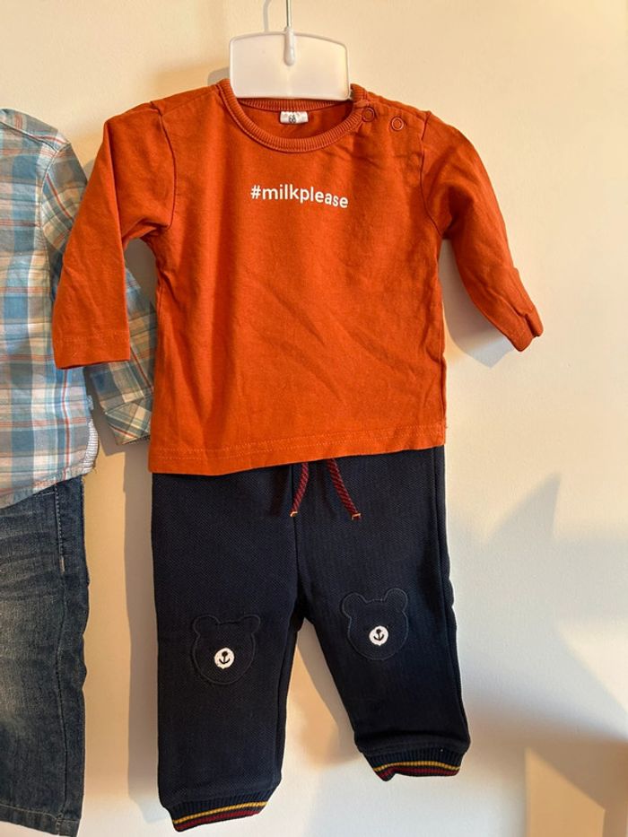 Lot 2 ensembles bébé 6 mois - Classique & Détente - photo numéro 3