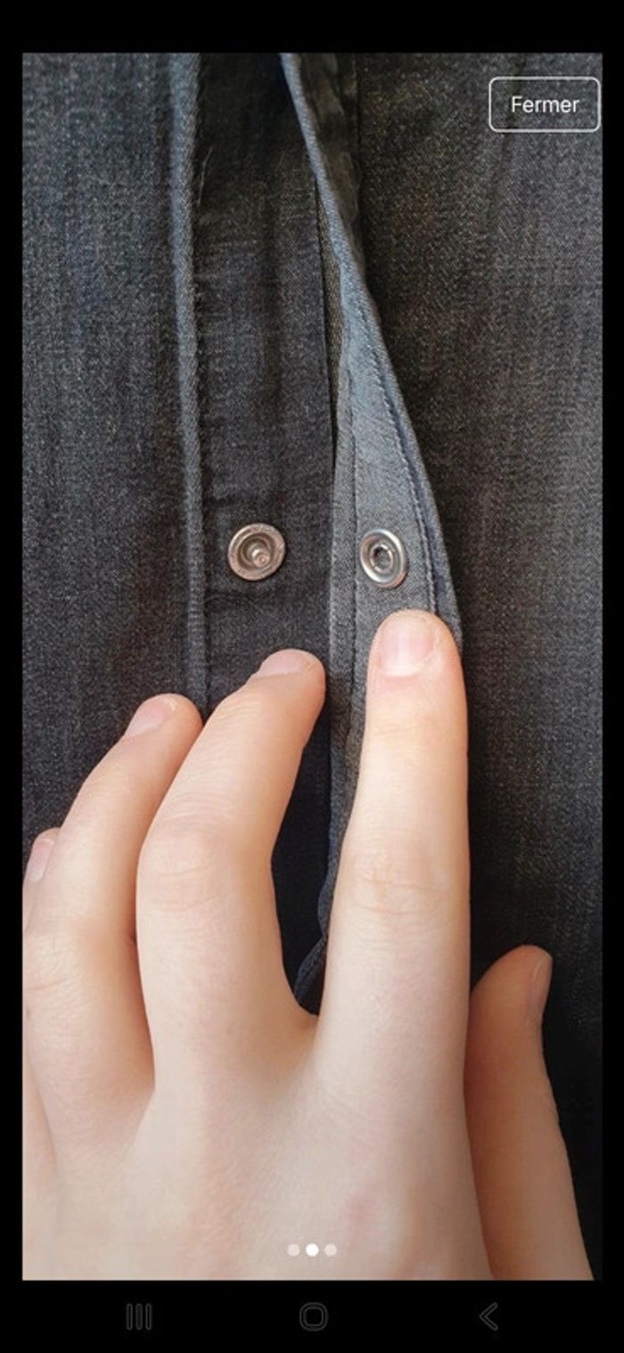 Chemise grise Kaporal - photo numéro 2