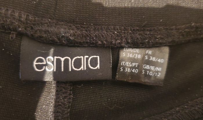 Pantalon skinny - legging noir Esmara S/M - photo numéro 10