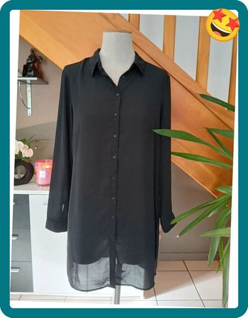 Chemisier Long Noir Taille L🌿💝