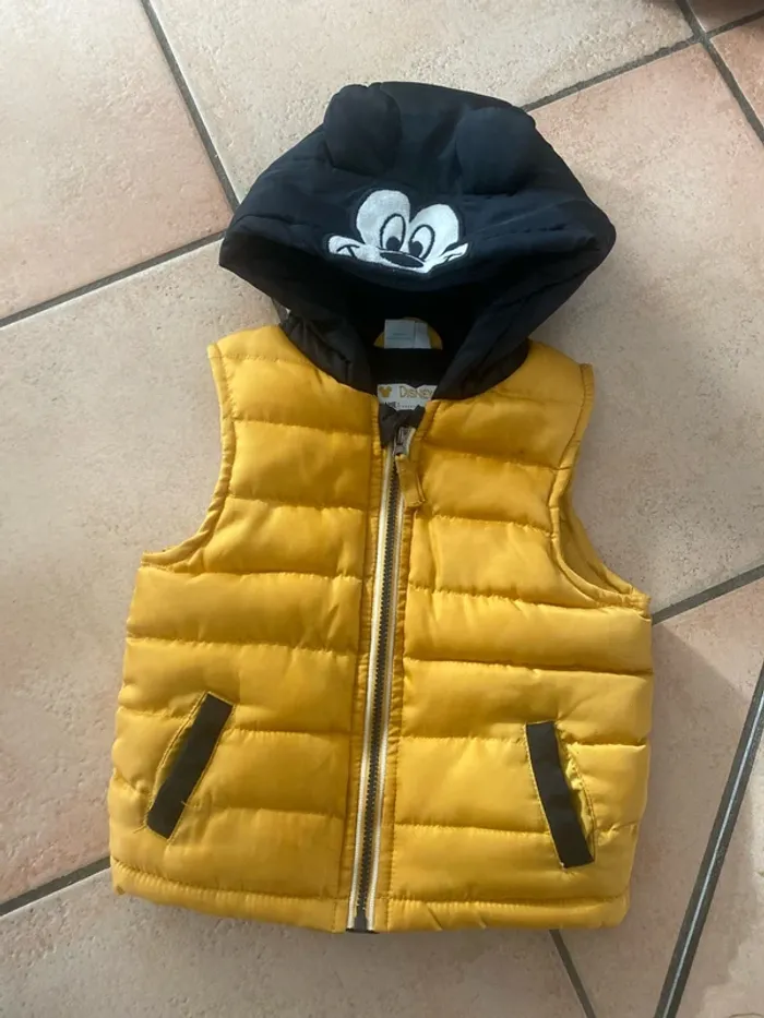 Doudoune sans manche hiver polaire bébé 9 mois manteau veste