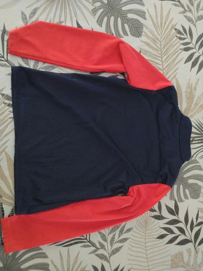 Veste Jogging Bleu marine et rouge Décathlon 12 ans - photo numéro 2