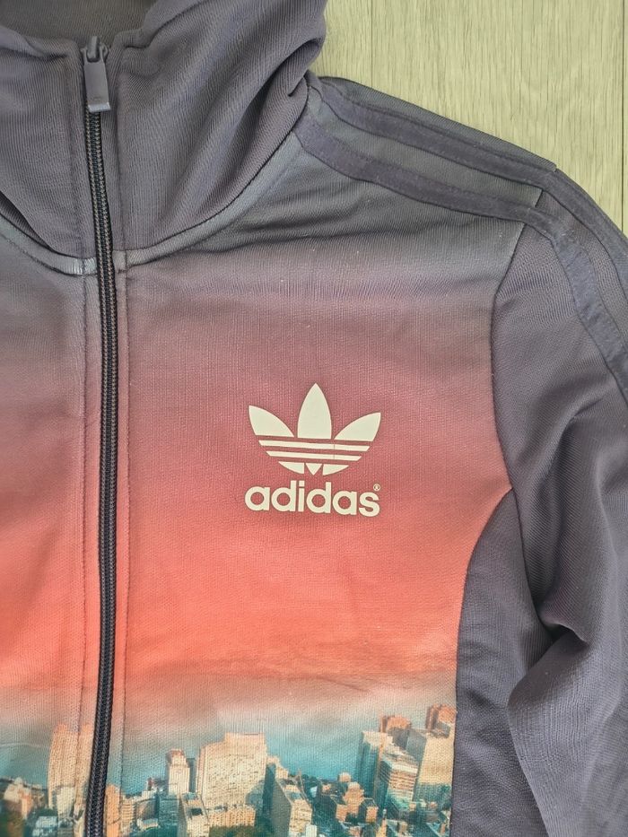 Veste zippée Adidas Originals New York (Modèle rare) - photo numéro 4