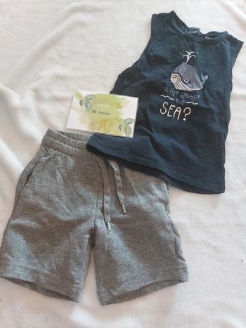 Ensemble short / débardeur