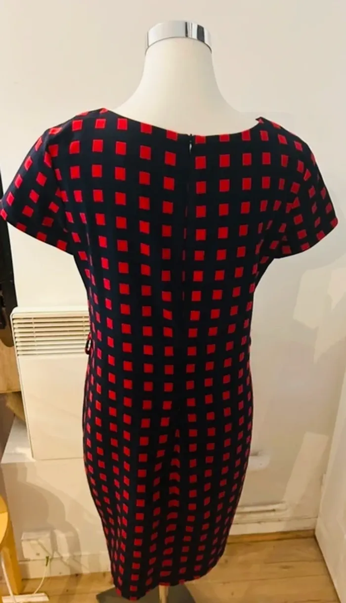 Hippocampe, robe imprimée, femme, taille 40 - photo numéro 3