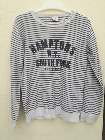 Pull 10 ans garçon tape à l'oeil