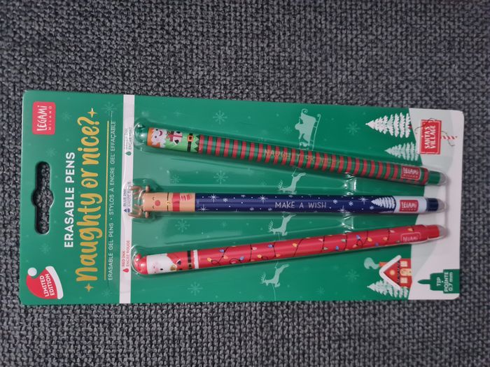Legami effaçable Noel 2024 Père Noel Lutin Renne 1 Set Neuf Scellé