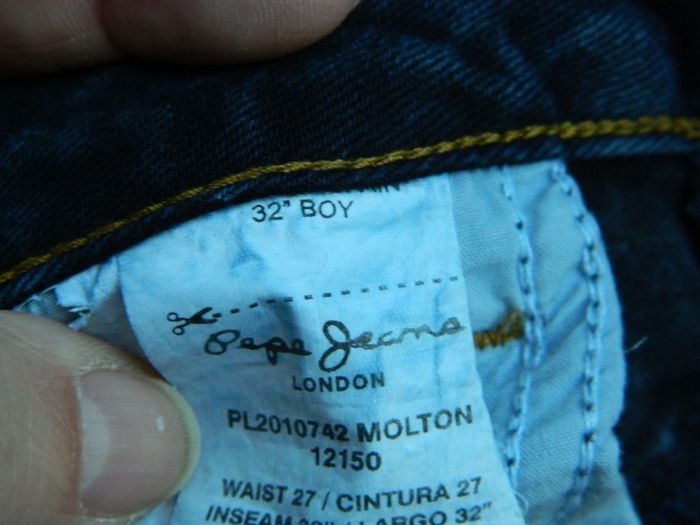 Jeans T 32 "Pepe Jeans "coupe slim - photo numéro 5