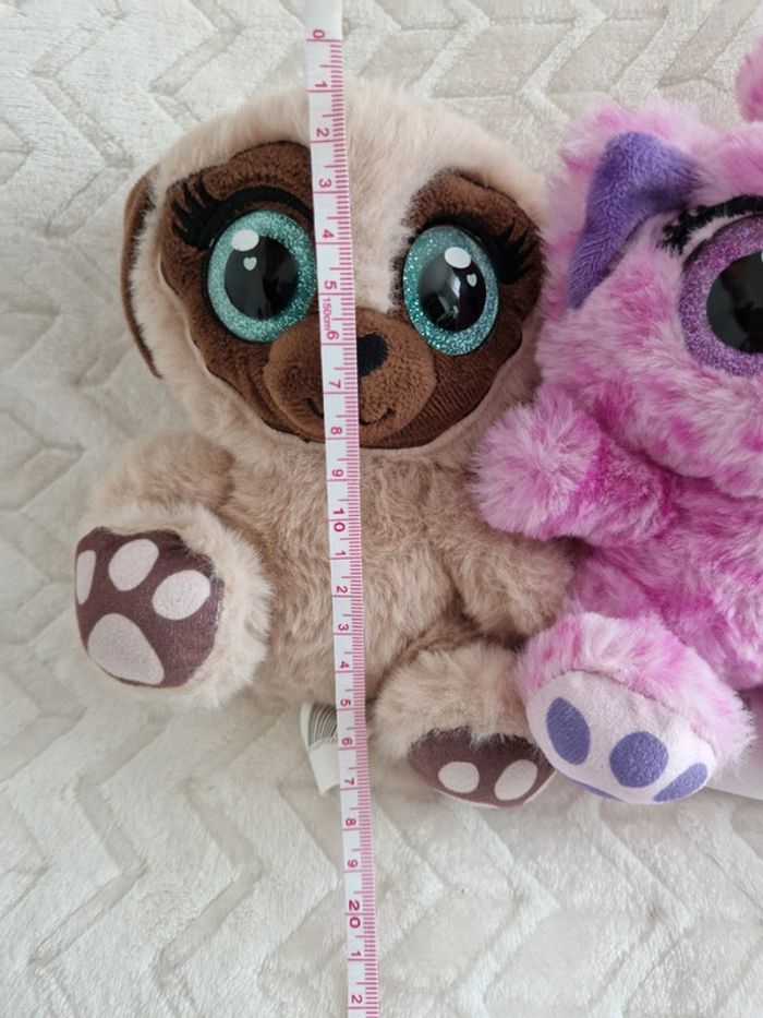 Lot peluches yeux brillants - photo numéro 5