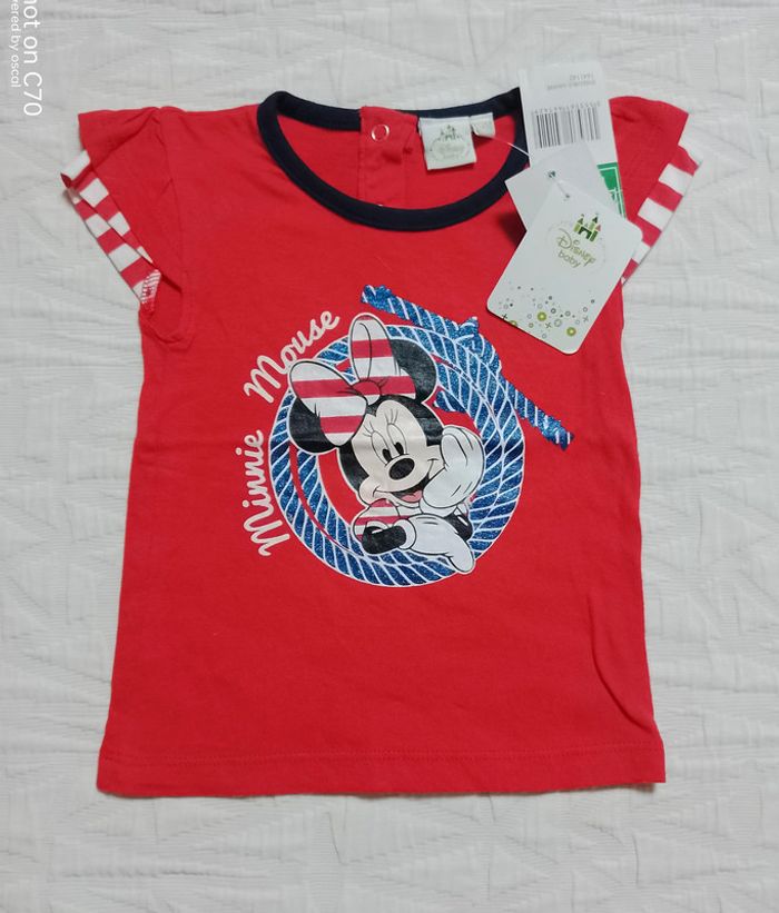 Disney t shirt manches courtes Minnie