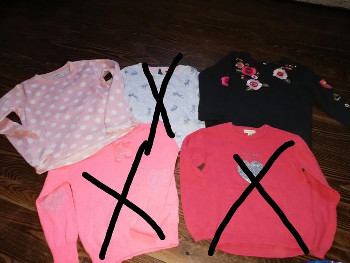 Lot de 2 pull neuf 6 ans