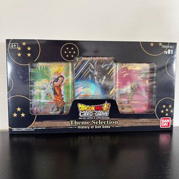 Coffret Theme Selection Goku Dragon Ball JCC Cartes