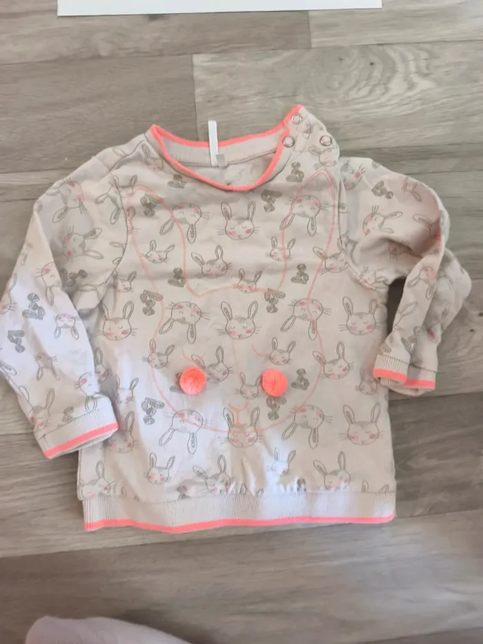 Petit sweat léger taille 18 mois marque orchestra