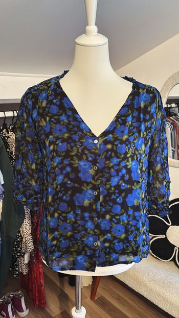 Chemise fleuries La Petite Etoile T38