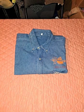 Chemise en jeans homme taille XL