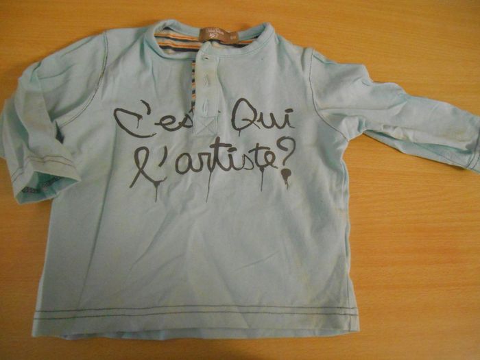 T-shirt garçon/fille manches longues 6 mois / Bébé Rêve