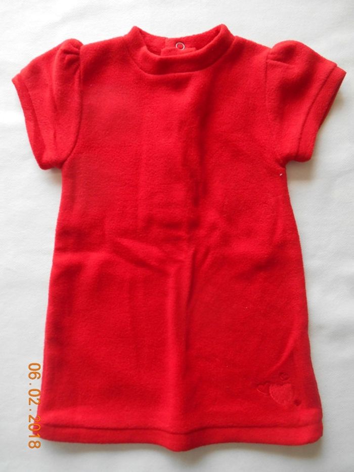 Robe rouge 3 mois Kitchoun neuve