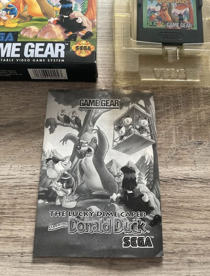 Donald Duck Lucky Dime Caper Jeu Sega Game Gear - photo numéro 4